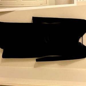 Long sleeve velvet dress